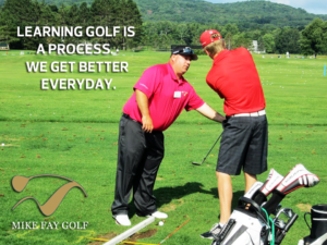 Learning Golf Is A Process