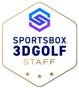 Sportsbox 3D Golf Staff Logo