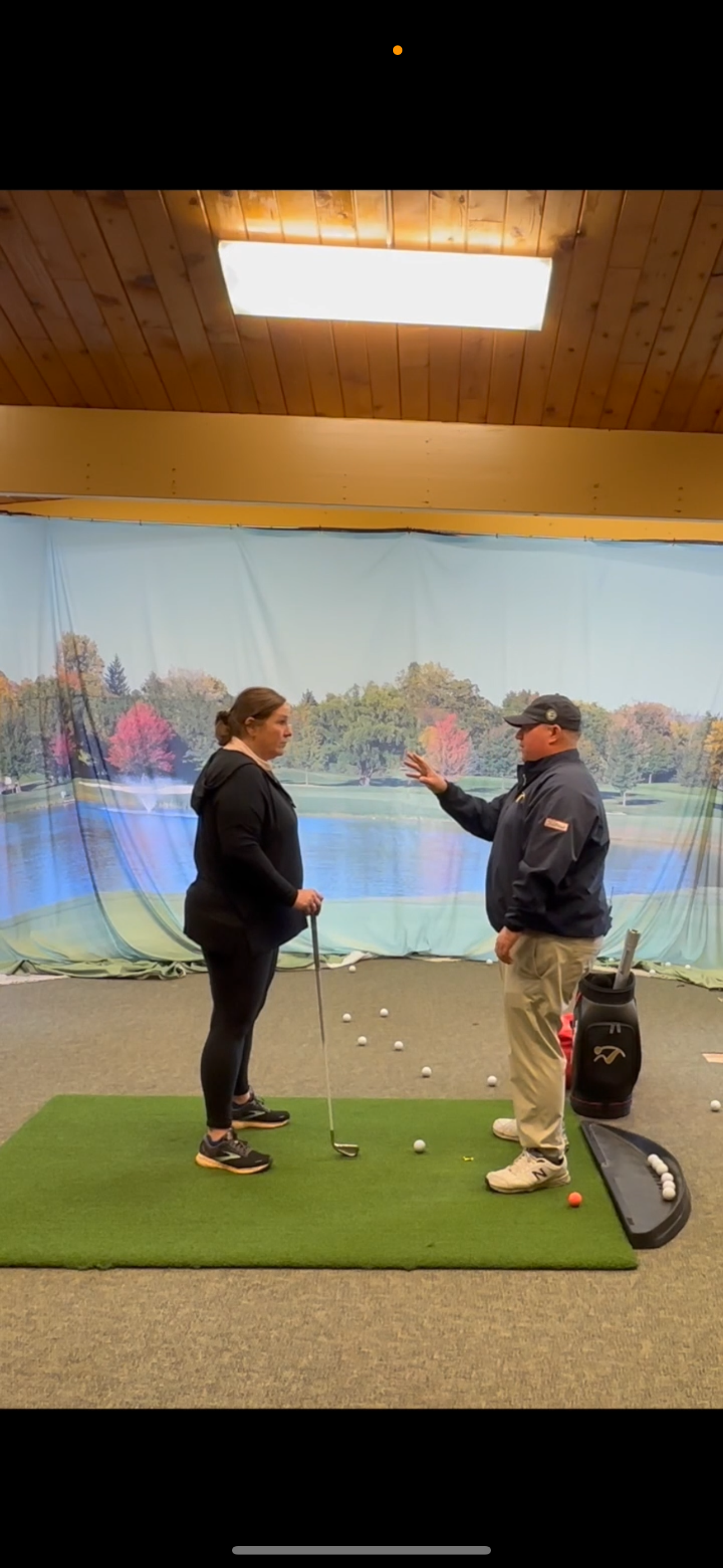 Let The Chin Hit Your Shoulder On The Backswing